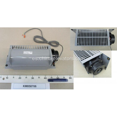 Ventilador de coche KM858706 con cable para ascensores KONE